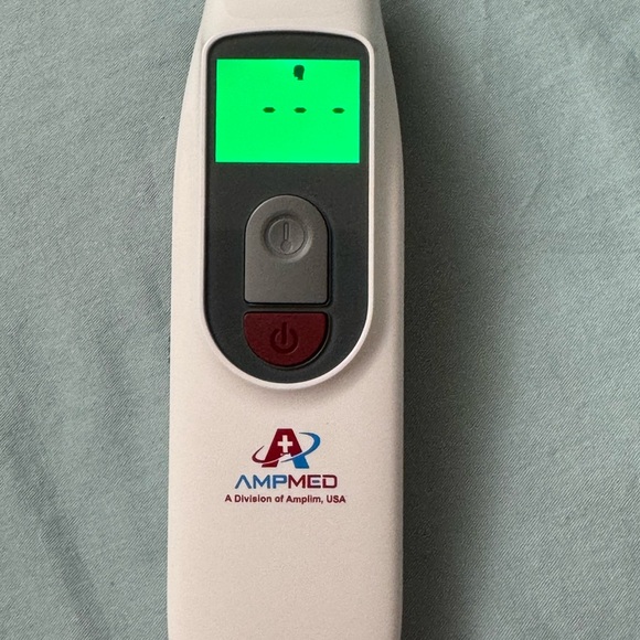 Non contact Amplim Forehead Thermometer AMP1701AE2. Used - Picture 4 of 5